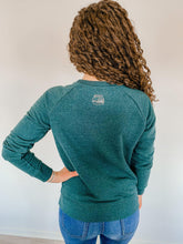 Load image into Gallery viewer, 'Create Don't Hate' Sweatshirt | Heather Forest Green - Sunbeam Naturals