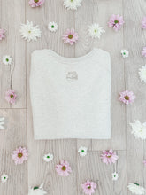 Load image into Gallery viewer, 'No Rain, No Flowers' Sweatshirt | Champagne Heather Grey - Sunbeam Naturals