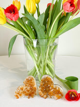 Load image into Gallery viewer, Citrine Cluster Hearts - Sunbeam Naturals
