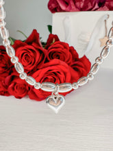 Load image into Gallery viewer, Sterling Silver Heart Stacking Bracelet - Sunbeam Naturals