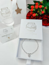 Load image into Gallery viewer, Sterling Silver Heart Stacking Bracelet - Sunbeam Naturals
