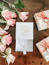 Load image into Gallery viewer, Love Gift Set  | Love Aromatherapy Candle & Sterling Silver Bracelet | Choose your Charm - Sunbeam Naturals