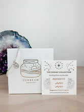 Load image into Gallery viewer, Aquarius | Zodiac Collection | Sterling Silver Bracelet - Sunbeam Naturals