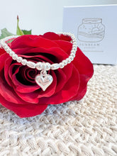 Load image into Gallery viewer, Sterling Silver Heart Bracelet - Sunbeam Naturals