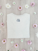 Load image into Gallery viewer, 'Grow Through What You Go Through' Sweatshirt | Champagne Heather Grey - Sunbeam Naturals