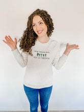 Load image into Gallery viewer, 'Grow Through What You Go Through' Sweatshirt | Champagne Heather Grey - Sunbeam Naturals