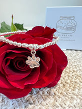 Load image into Gallery viewer, Sterling Silver Paw Print Bracelet - Sunbeam Naturals
